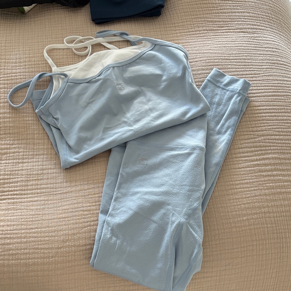 Limited Edition SET Active x Reebok Light Blue Activewear Set